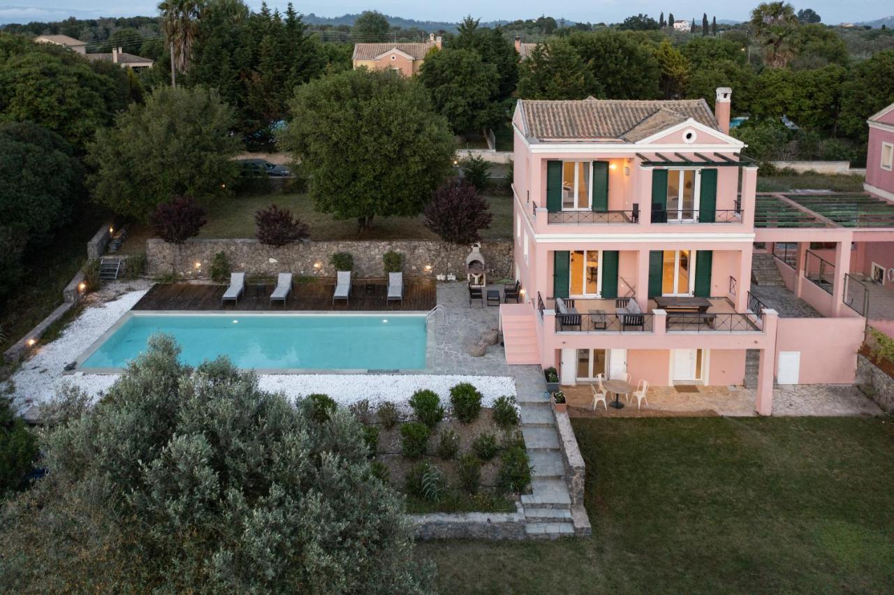 Luxury Villa Perla Agios Ioannis  Luaran gambar