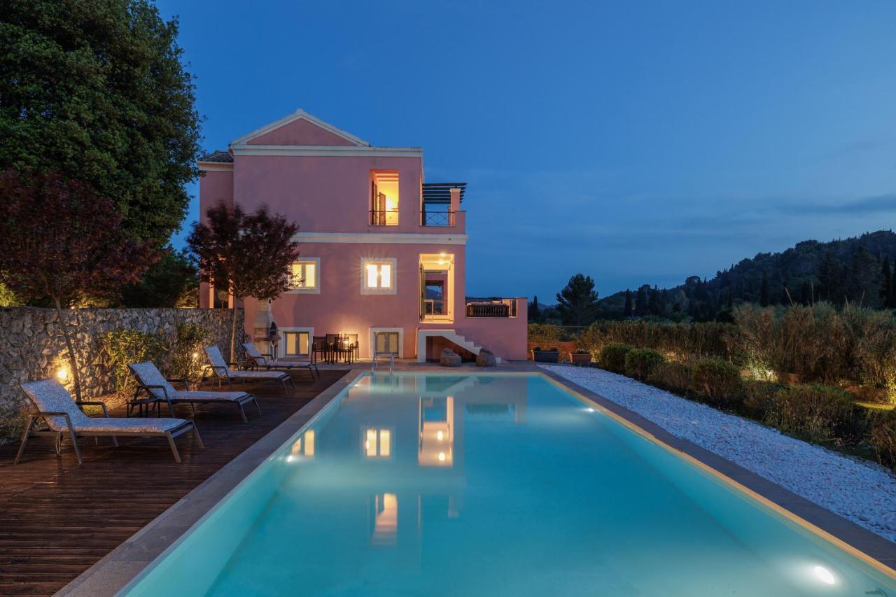 Luxury Villa Perla Agios Ioannis  Luaran gambar