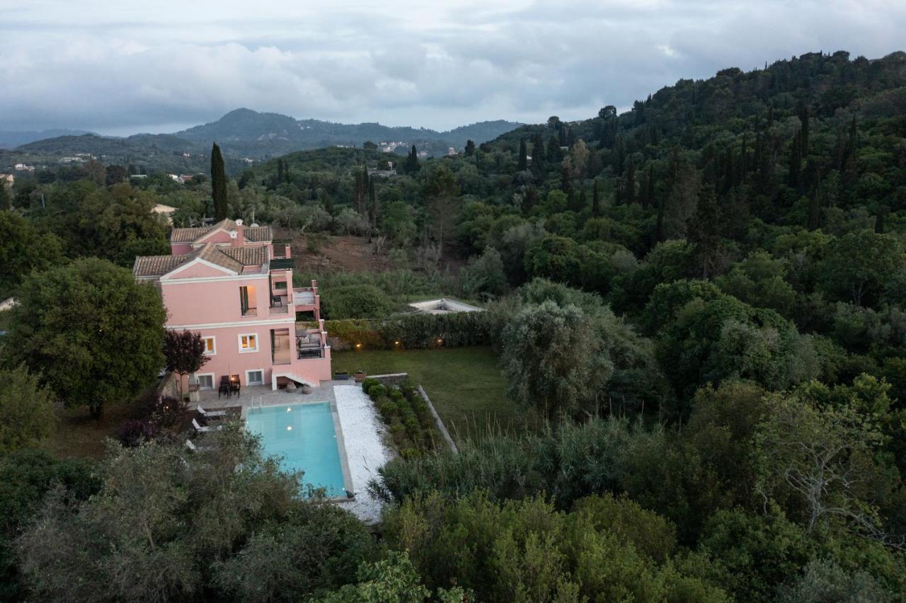 Luxury Villa Perla Agios Ioannis  Luaran gambar