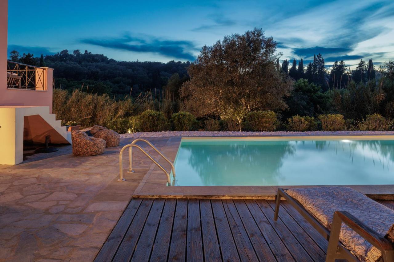 Luxury Villa Perla Agios Ioannis  Luaran gambar