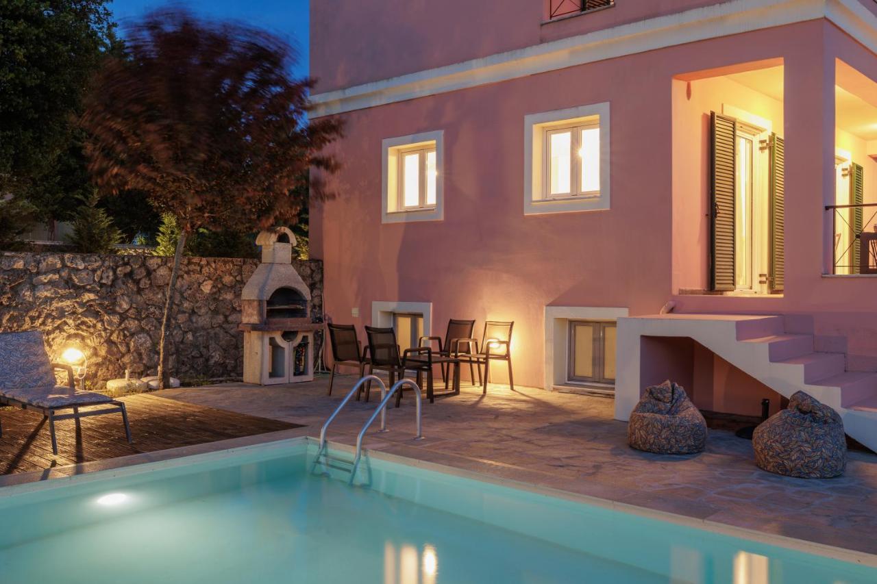 Luxury Villa Perla Agios Ioannis  Luaran gambar