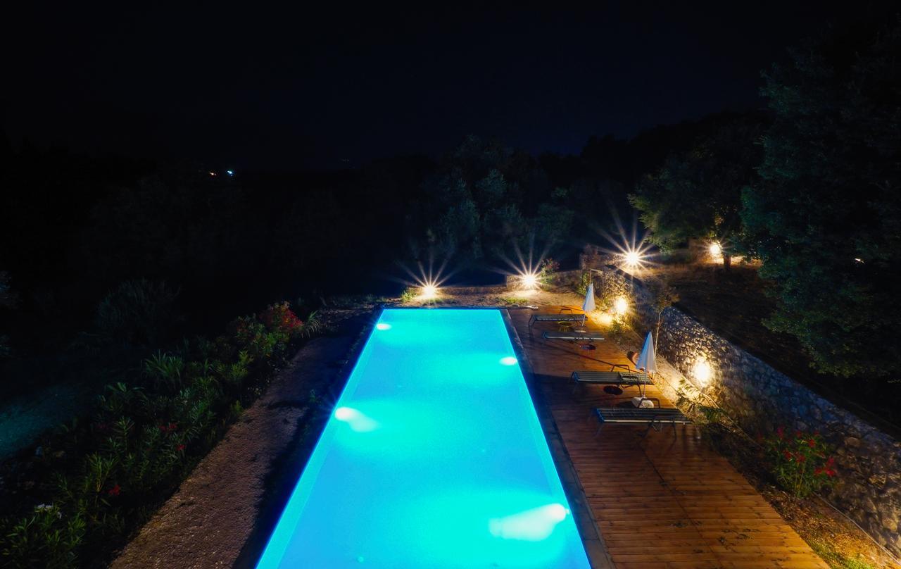 Luxury Villa Perla Agios Ioannis  Luaran gambar