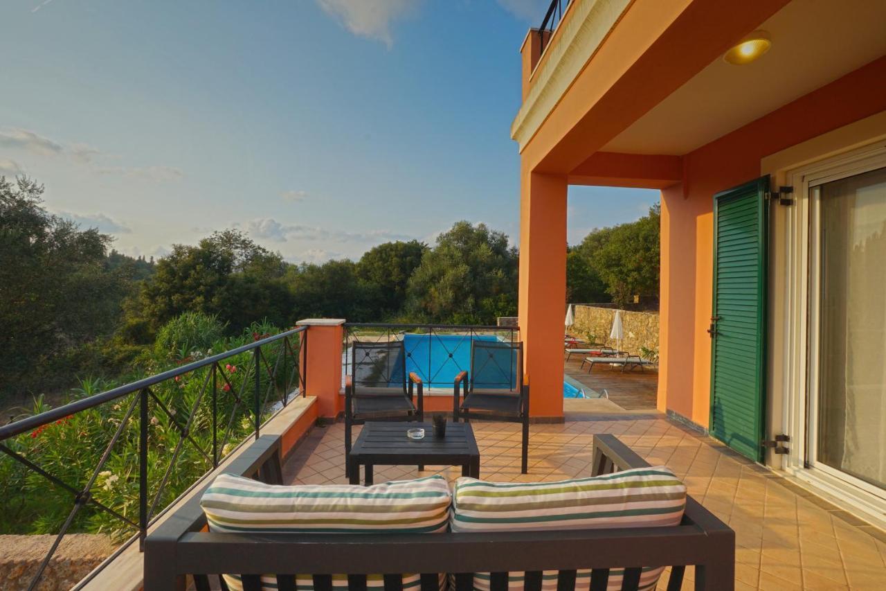 Luxury Villa Perla Agios Ioannis  Luaran gambar